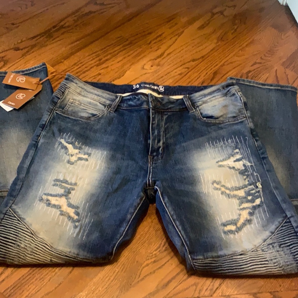 Men’s Buckle jeans Crysp Denim